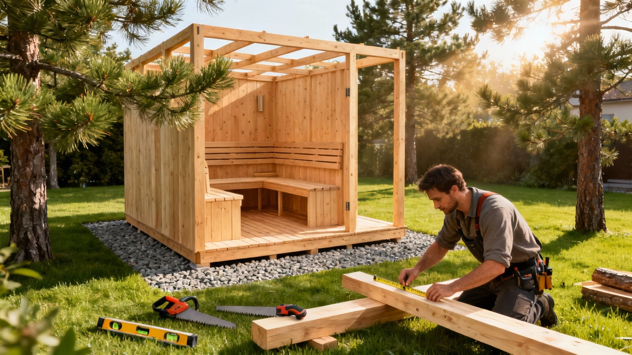 How to Build a Sauna Outside A Complete Guide