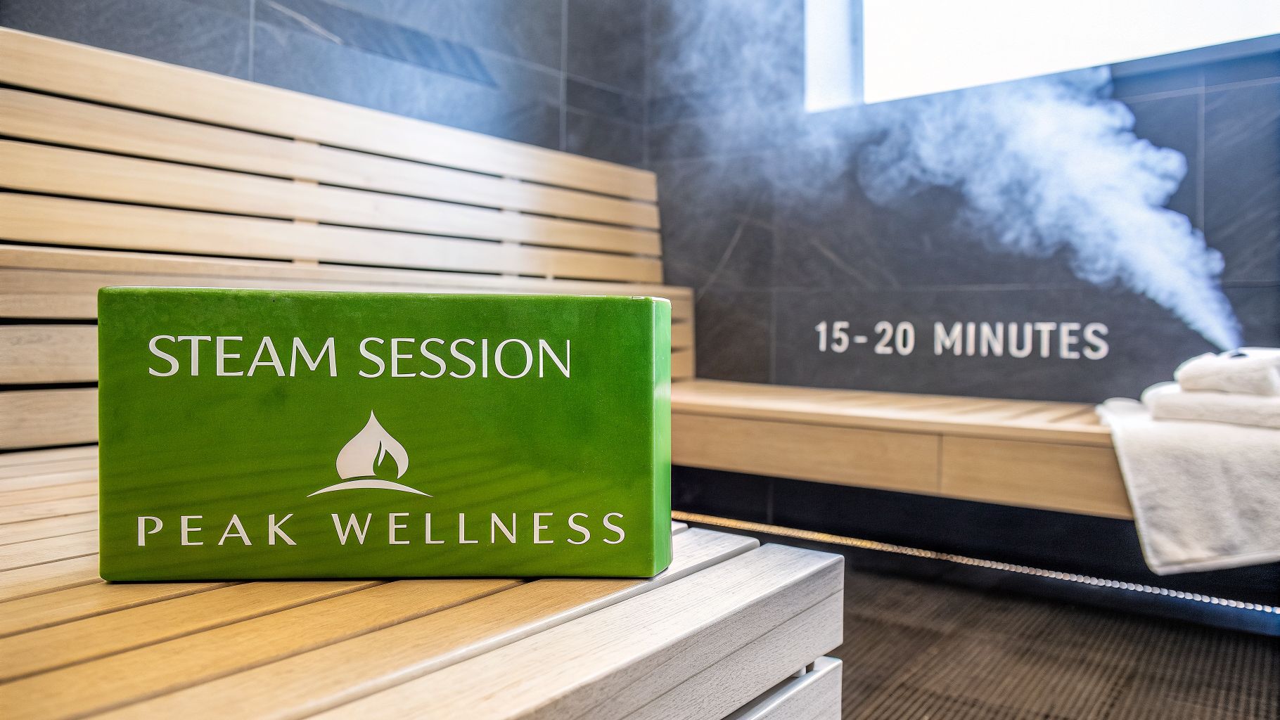 How long to stay in steam room: Peak Wellness Guide 2026