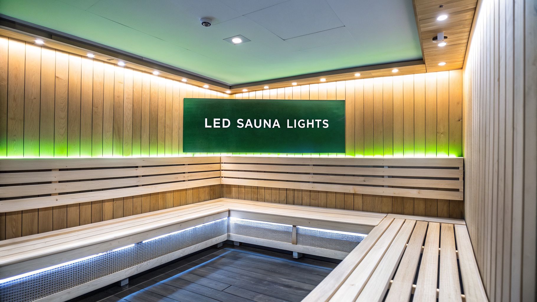 A Guide to LED Sauna Lights for Your Home Wellness Sanctuary