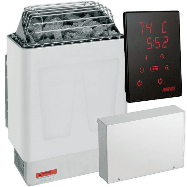 Harvia Kip 6.0kW Sauna Heater w/Wifi - MyHarvia App Control