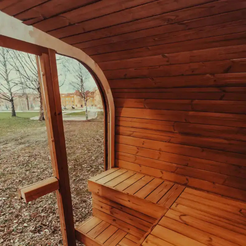 Shop MW16 Outdoor Sauna for Backyard Relaxation - Free Ship