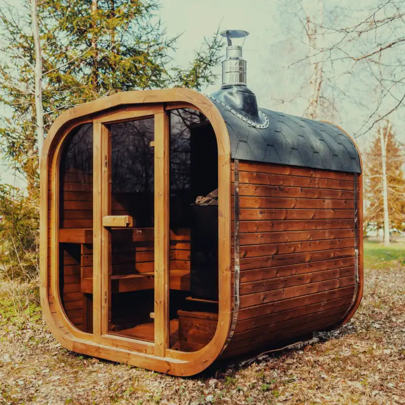 MW20 Outdoor Sauna for 6 People - Luxury ThermoWood Retreat