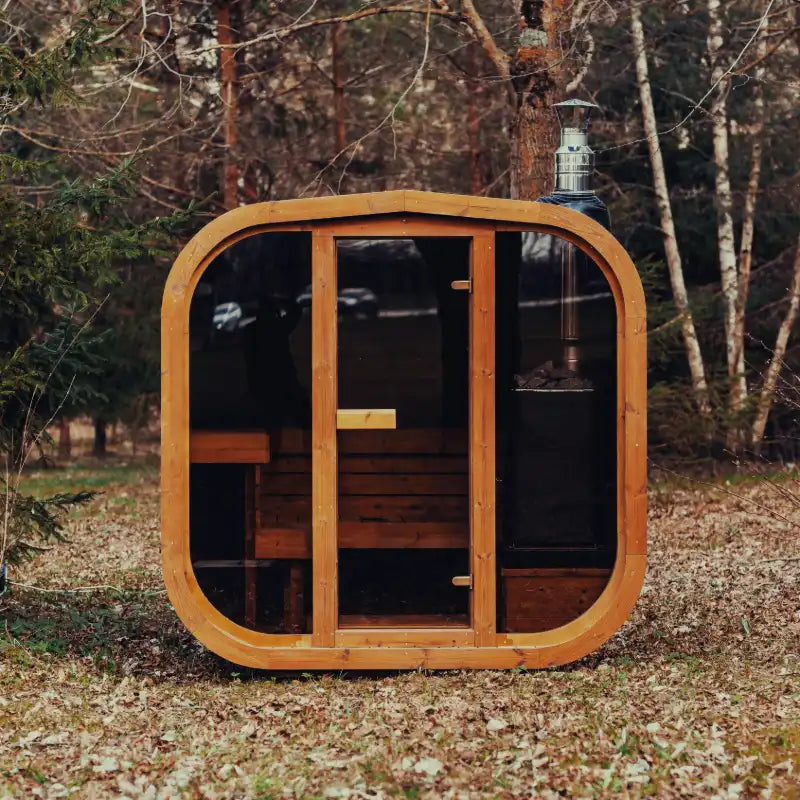 MW20 Outdoor Sauna for 6 People - Luxury ThermoWood Retreat