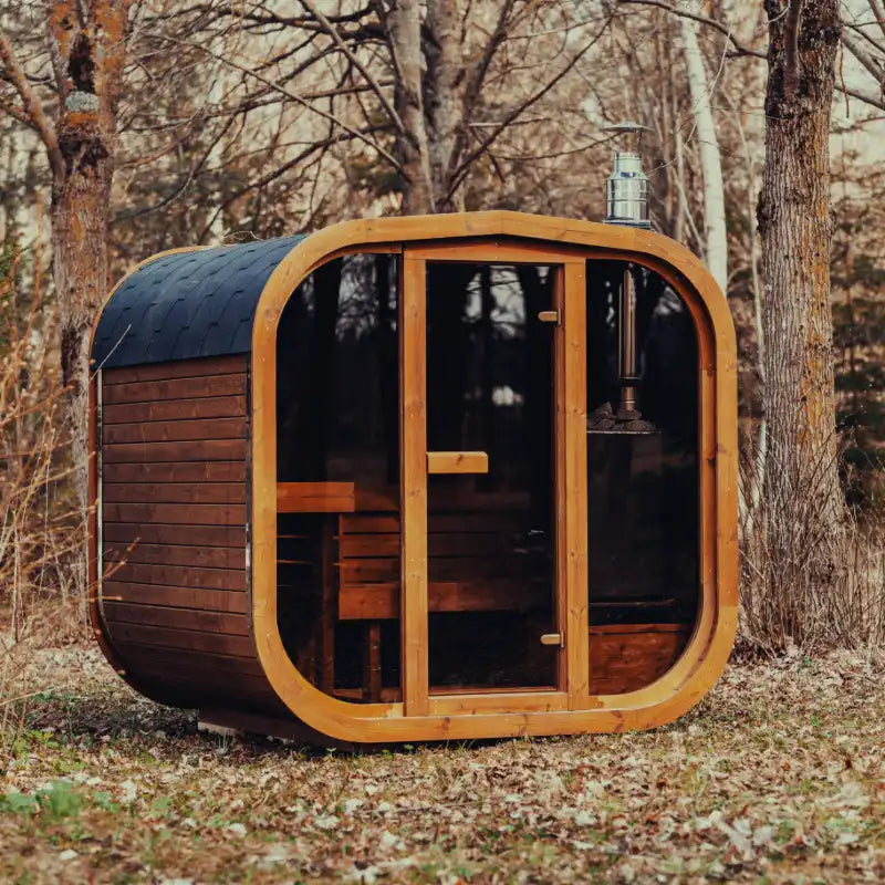 MW20 Outdoor Sauna for 6 People - Luxury ThermoWood Retreat