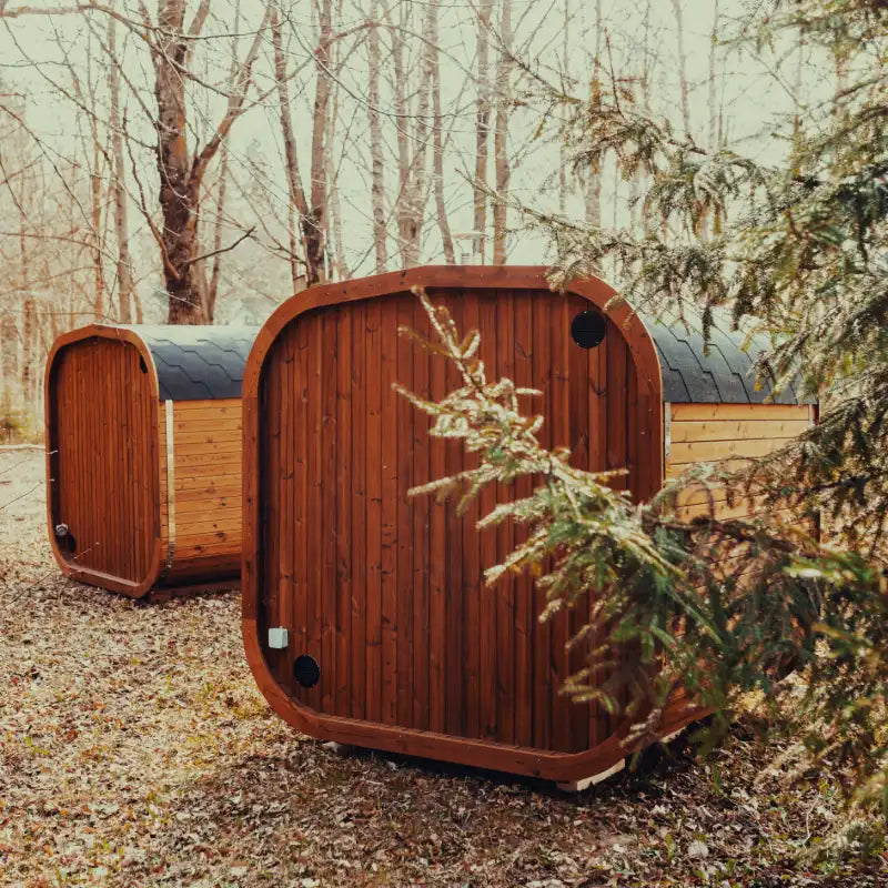 MW20 Outdoor Sauna for 6 People - Luxury ThermoWood Retreat