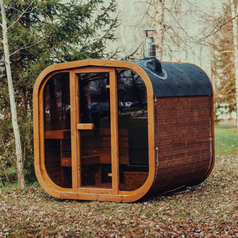 MW20 Outdoor Sauna for 6 People - Luxury ThermoWood Retreat