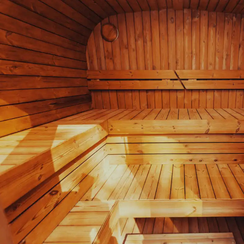 MW20 Outdoor Sauna for 6 People - Luxury ThermoWood Retreat