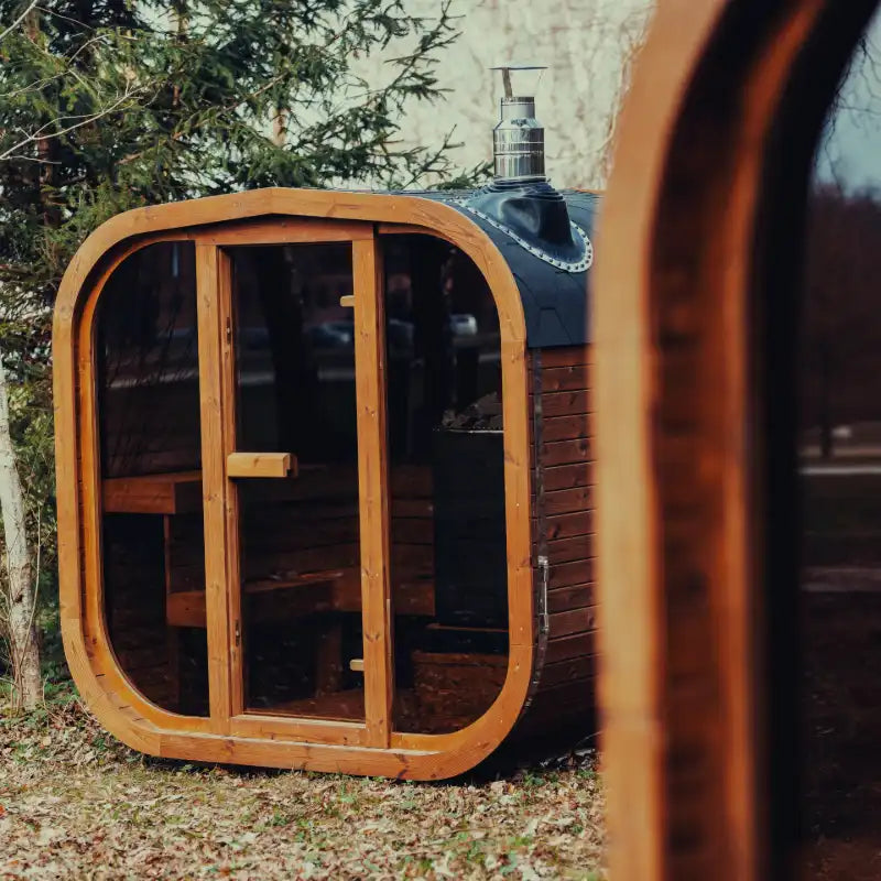 MW20 Outdoor Sauna for 6 People - Luxury ThermoWood Retreat