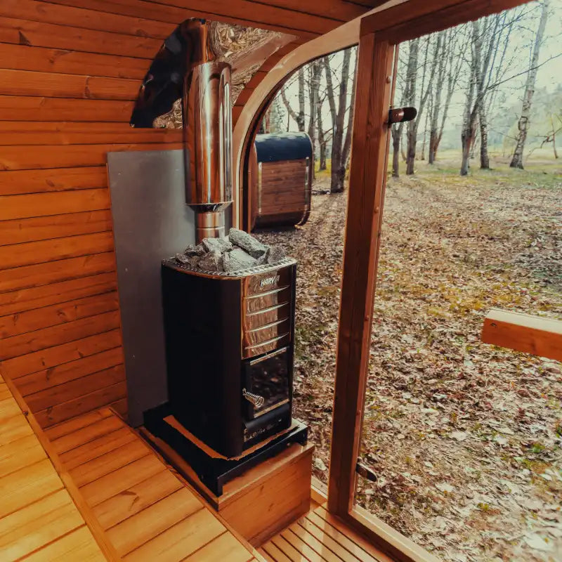 MW20 Outdoor Sauna for 6 People - Luxury ThermoWood Retreat