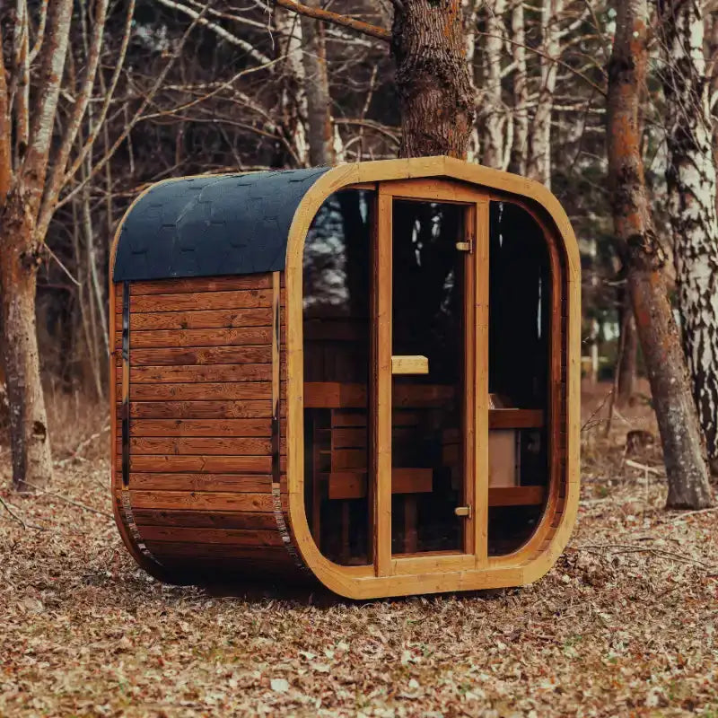 Mande MW12 Outdoor Sauna - ThermoWood® Design for Patios