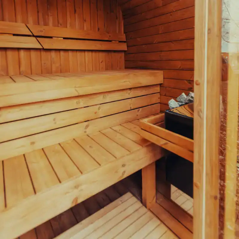 Shop MW16 Outdoor Sauna for Backyard Relaxation - Free Ship