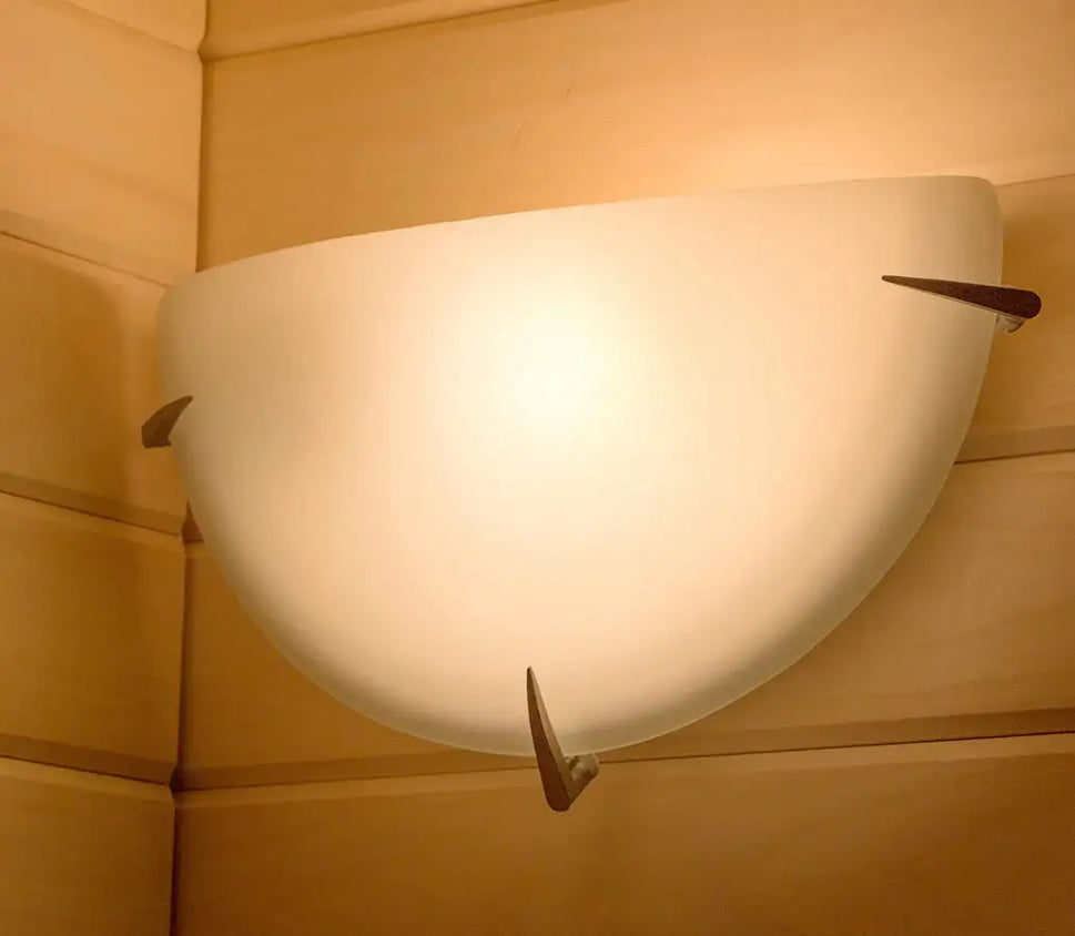 TheraSauna Crescent Sconce Light Fixture for Saunas