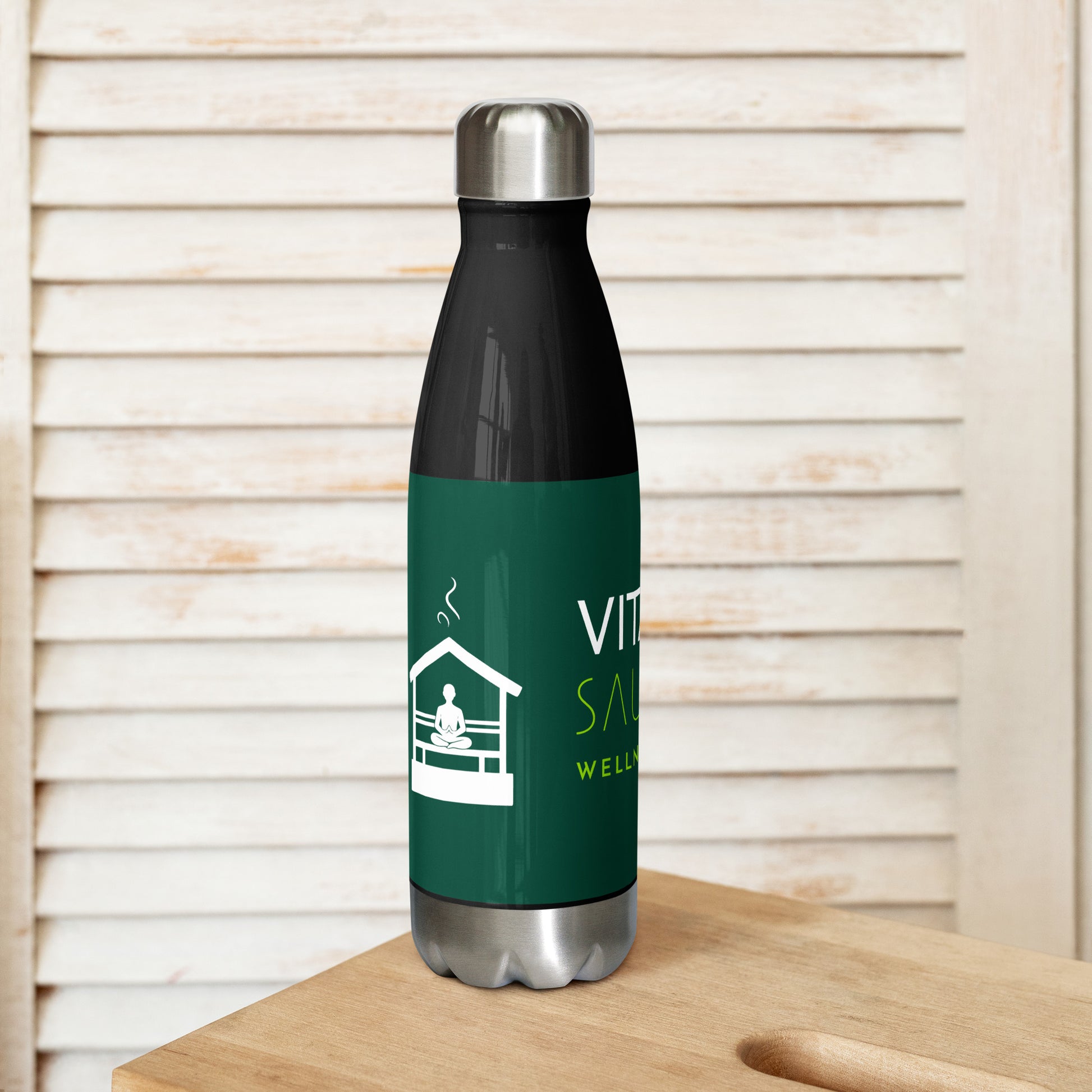 Stainless steel water bottle
