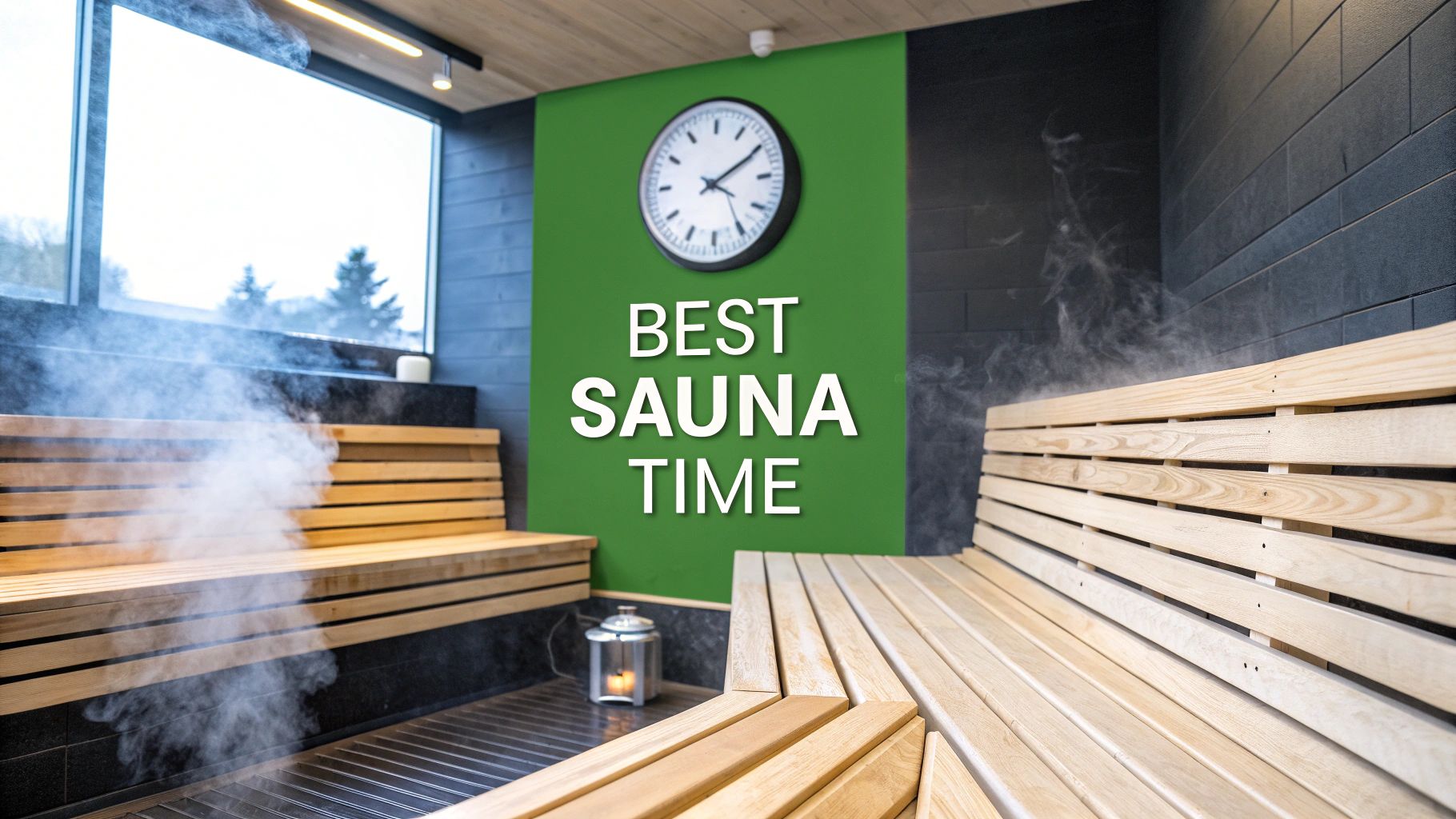 Best Time to Use the Sauna for Ultimate Wellness