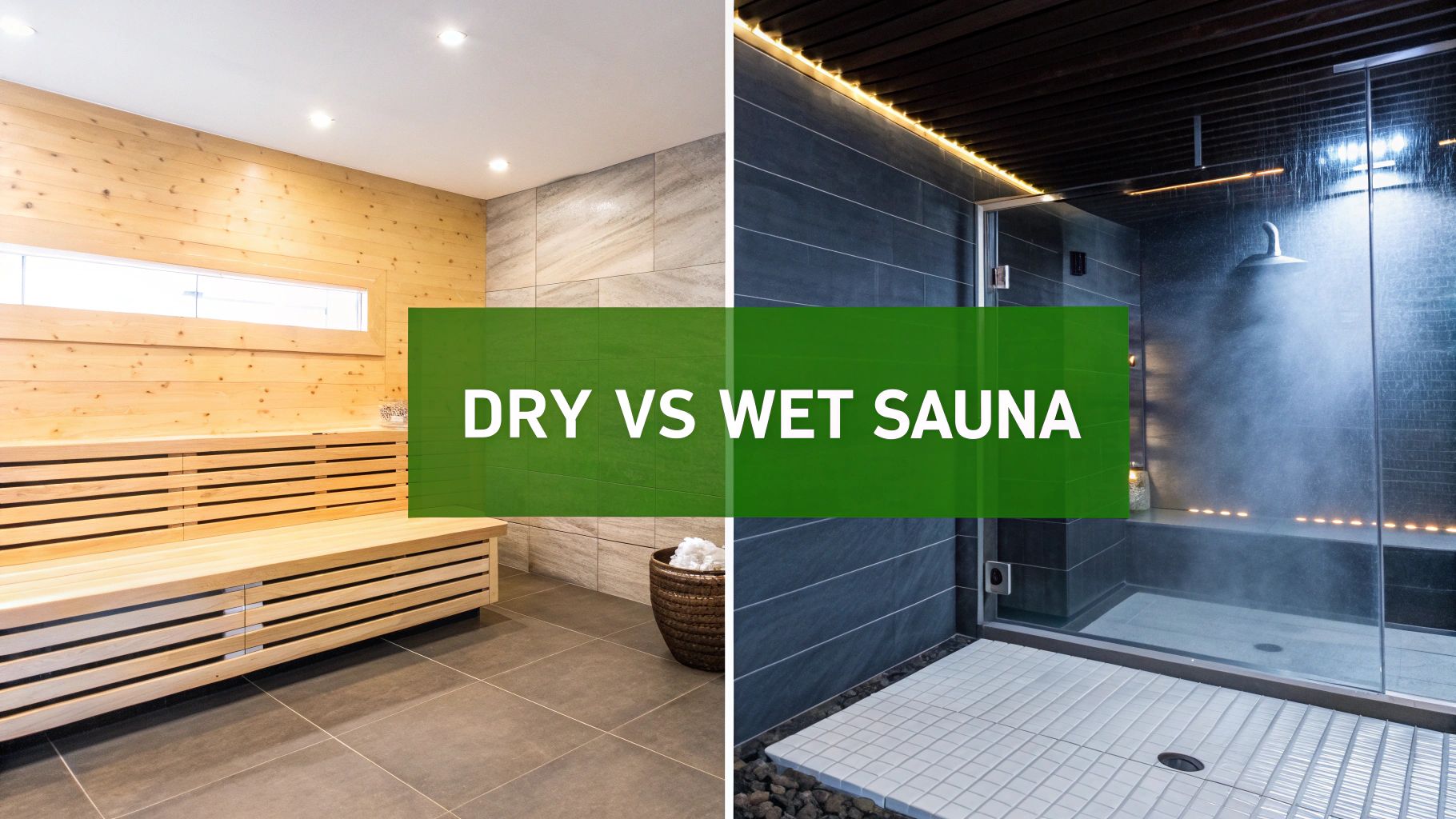 Dry or Wet Sauna The Ultimate Guide to Your Home Spa