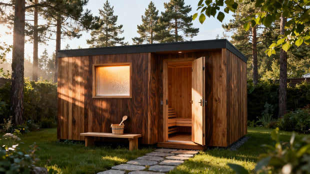 Making an Outdoor Sauna a Backyard Reality
