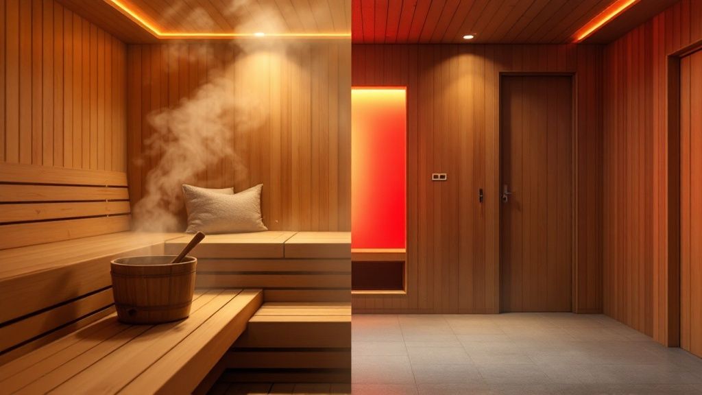 Difference Between Steam and Infrared Sauna: Which Is Better?