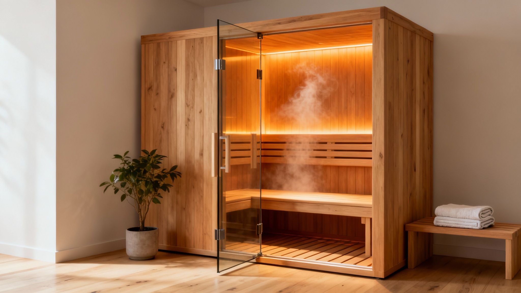 indoor sauna for home: Benefits & Setup