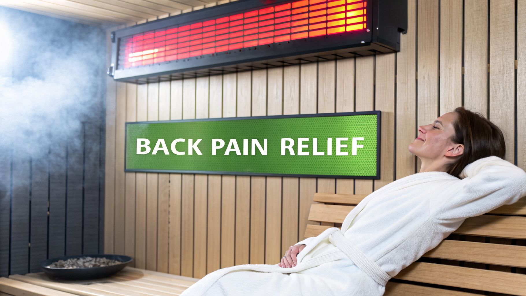 Your Guide to Using a Sauna for Back Pain Relief