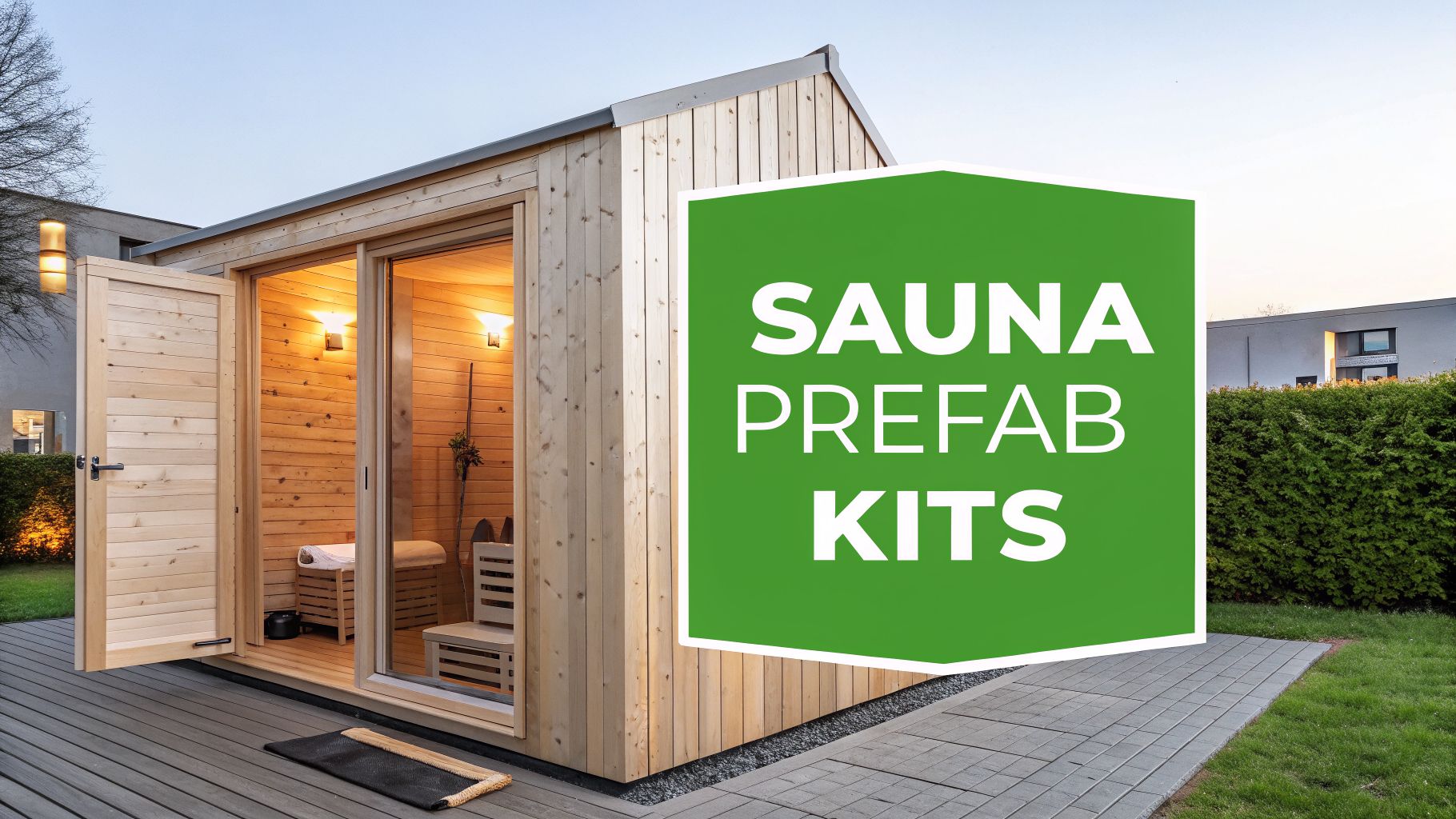 Your Guide to the Best Sauna Prefab Kits for Home Wellness