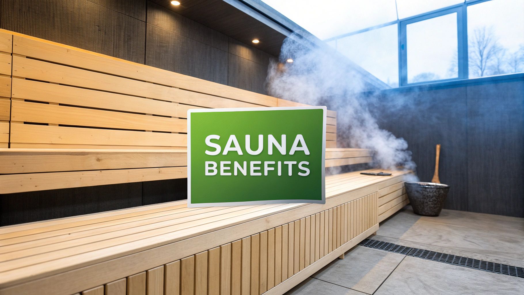 Discover what are the benefits of a sauna for health and wellness
